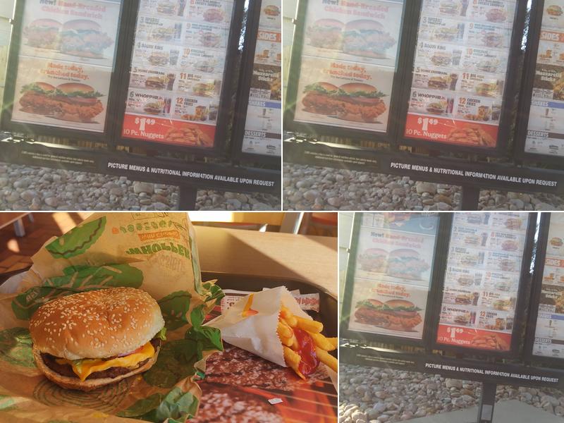 Burger King Menu