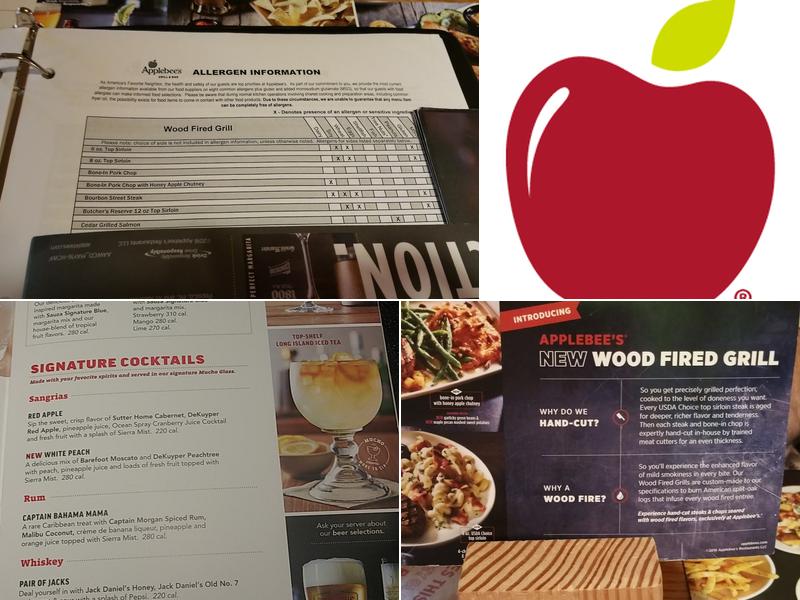 Applebee's Grill + Bar Menu
