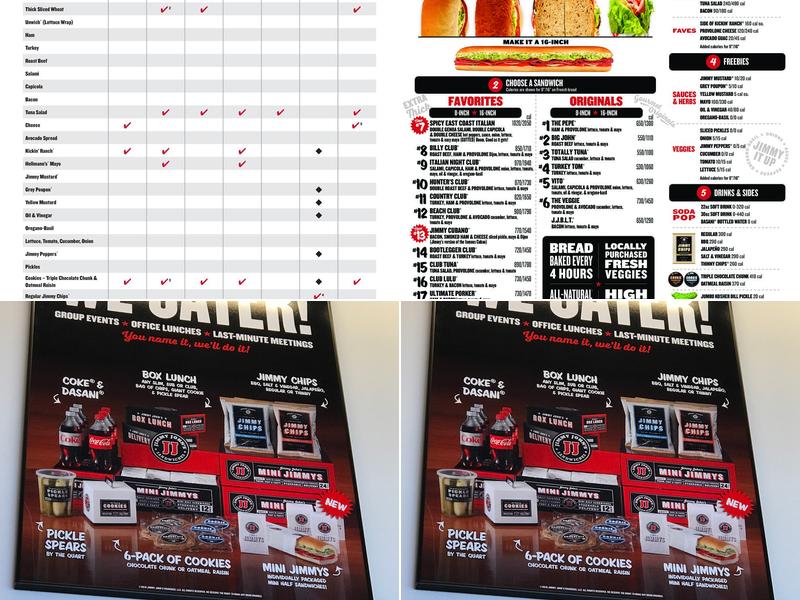 Jimmy John's Menu