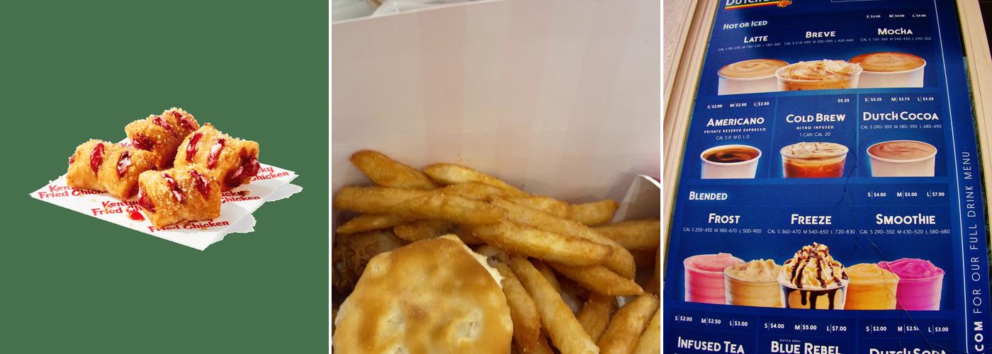 KFC Menu