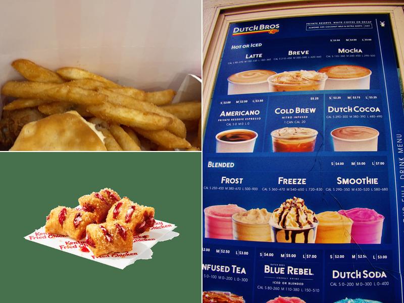 KFC Menu