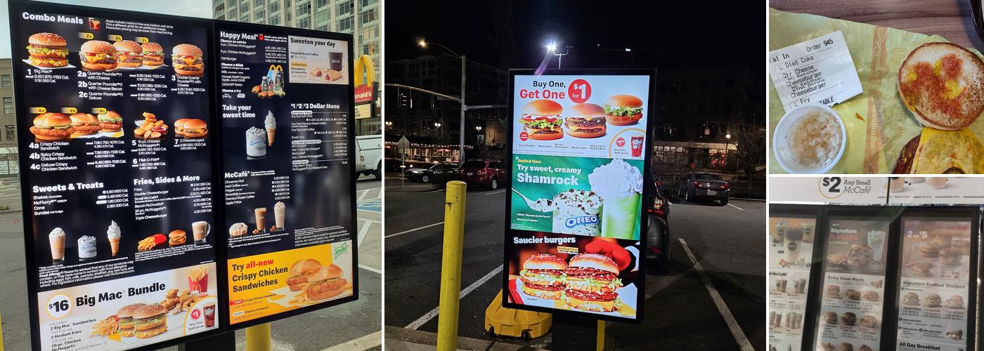 McDonald's Menu