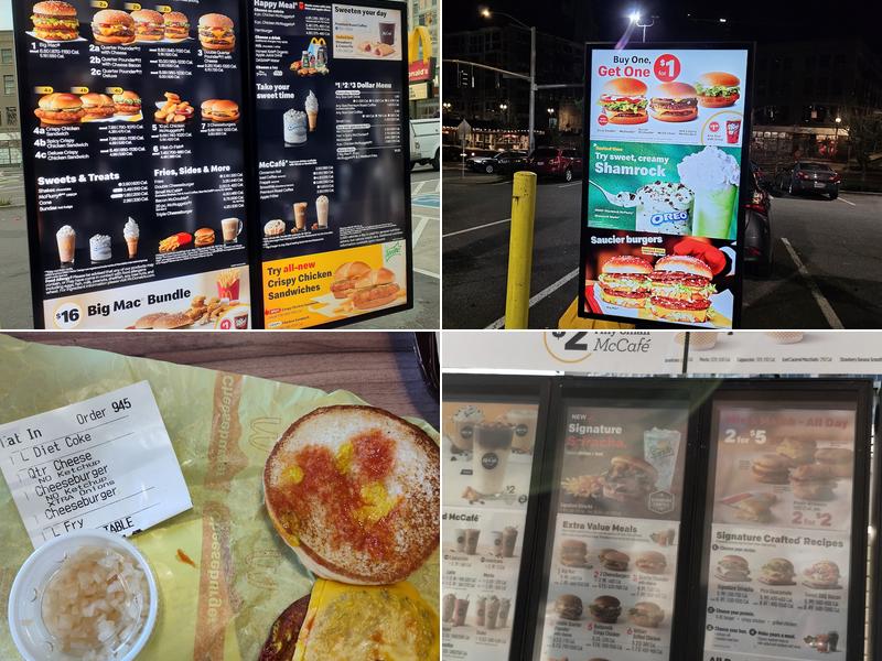 McDonald's Menu