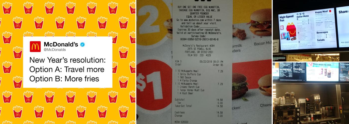 McDonald's Menu