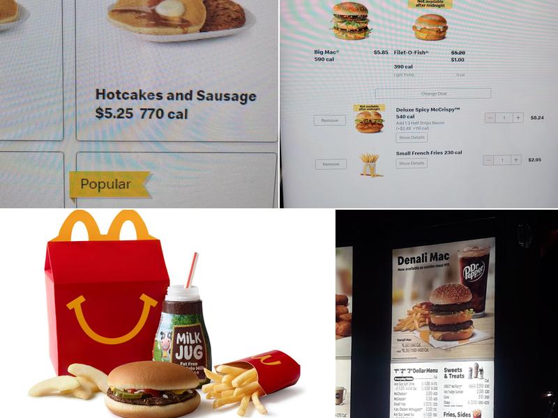 McDonald's Menu