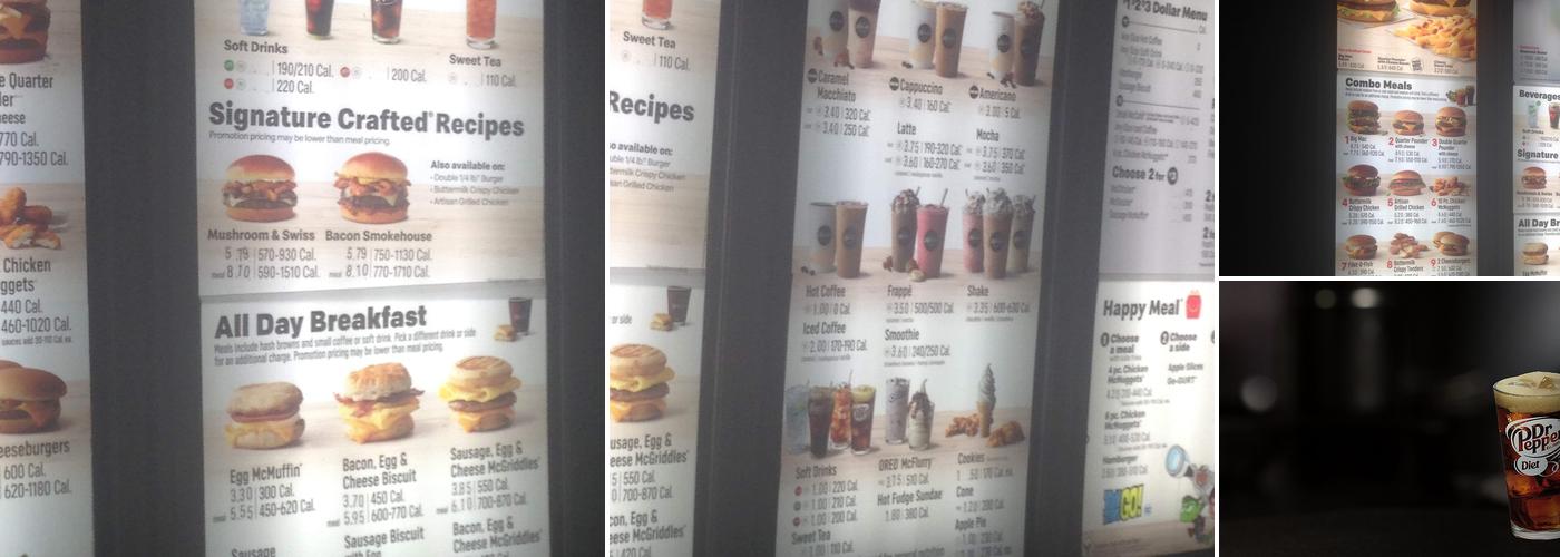 McDonald's Menu