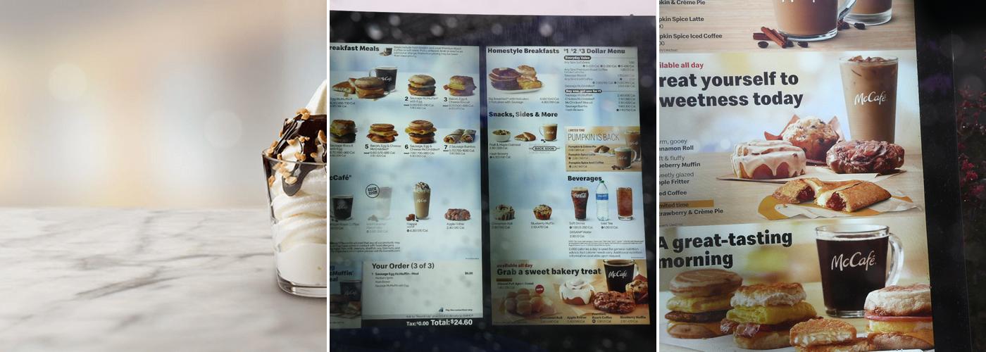McDonald's Menu