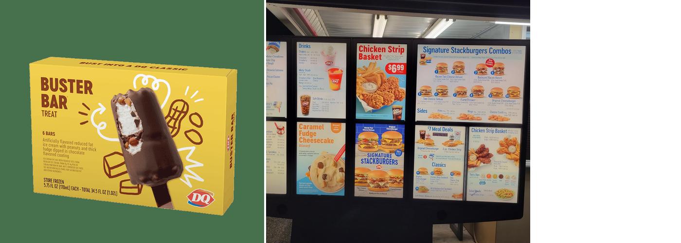 Dairy Queen Menu