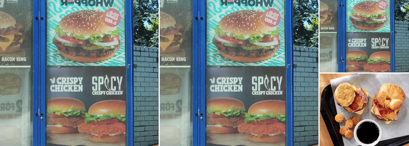 Burger King Menu
