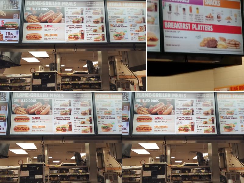 Burger King Menu