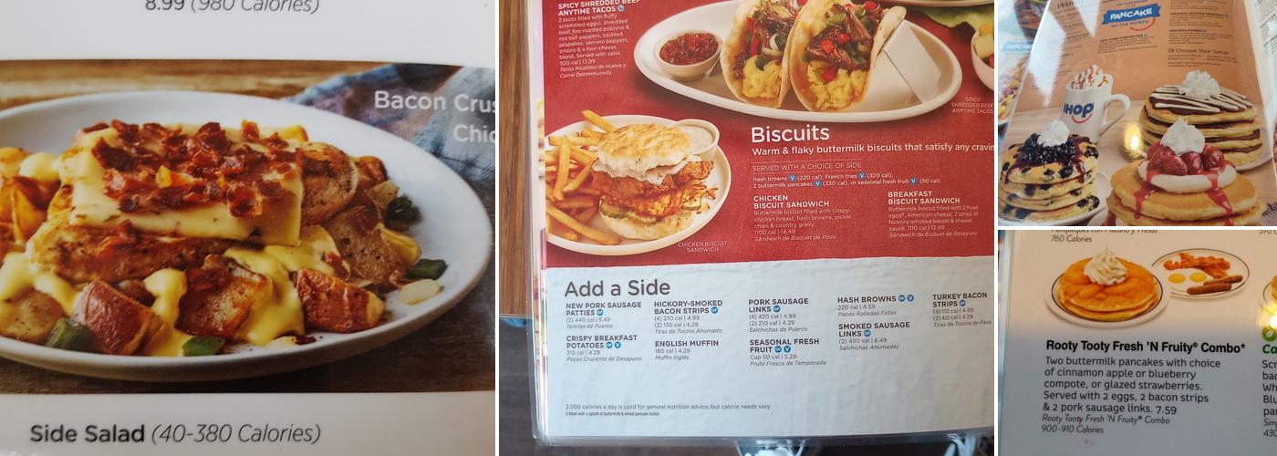 IHOP Menu
