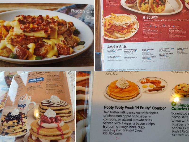 IHOP Menu