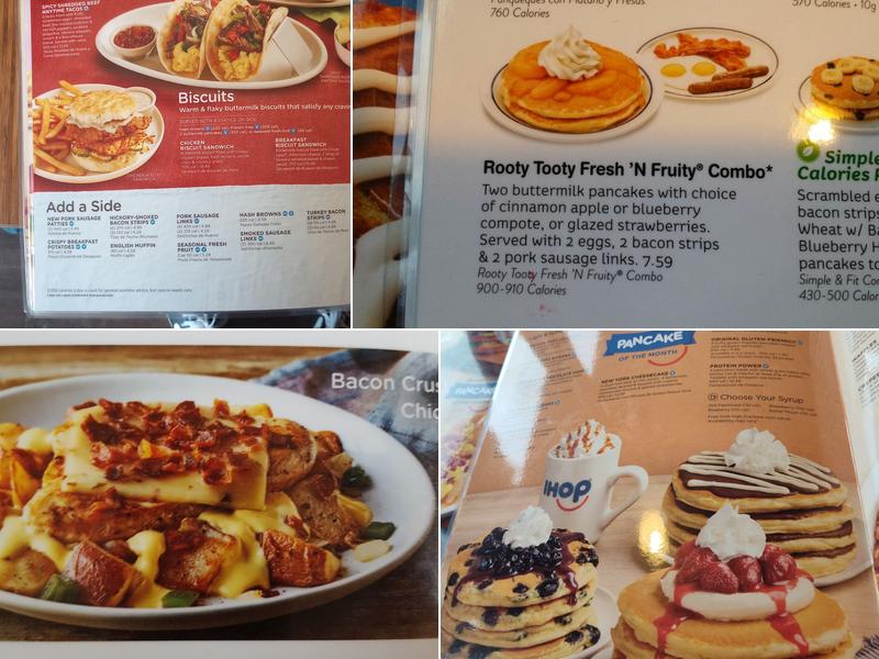 IHOP Menu