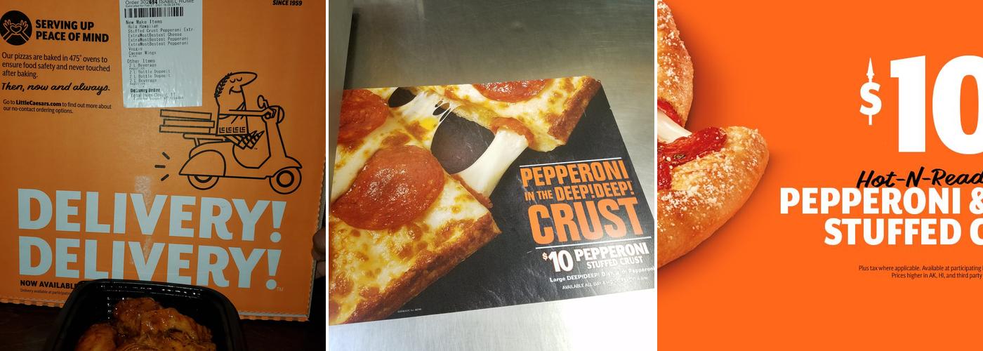 Little Caesars Pizza Menu