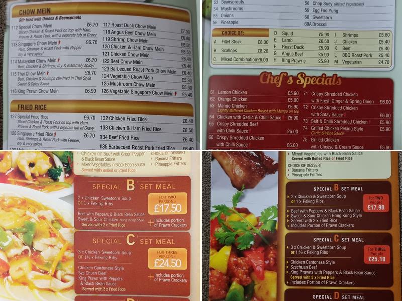 Cuisine Kitchen Menu