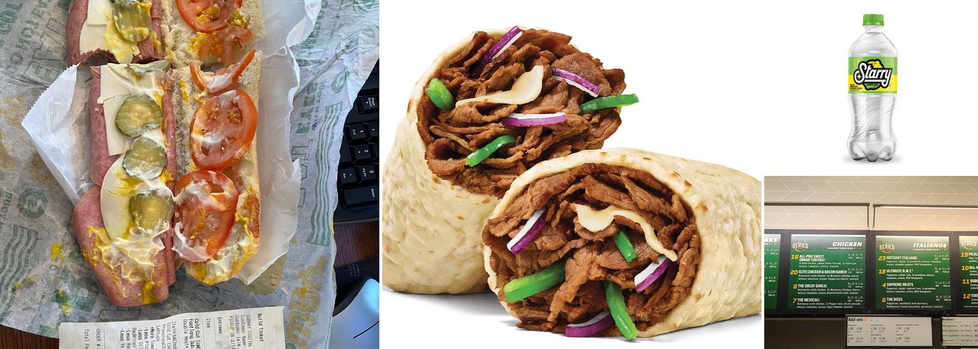 Subway Menu