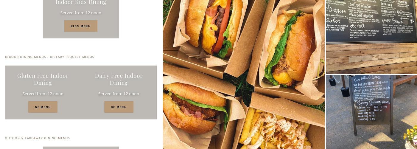 The Park Bistro Menu