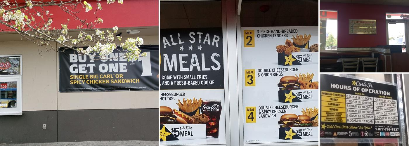 Carl’s Jr. Menu