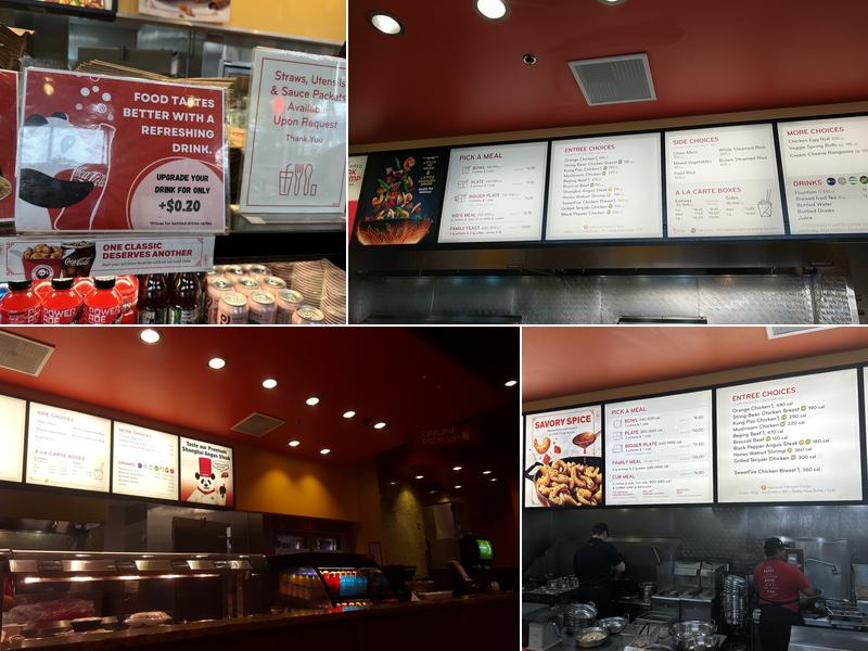 Panda Express Menu