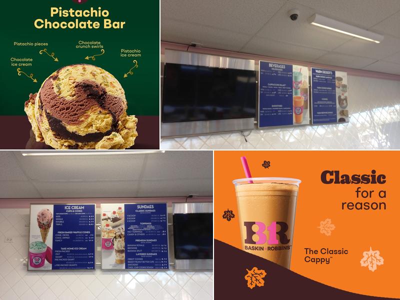 Baskin-Robbins Menu