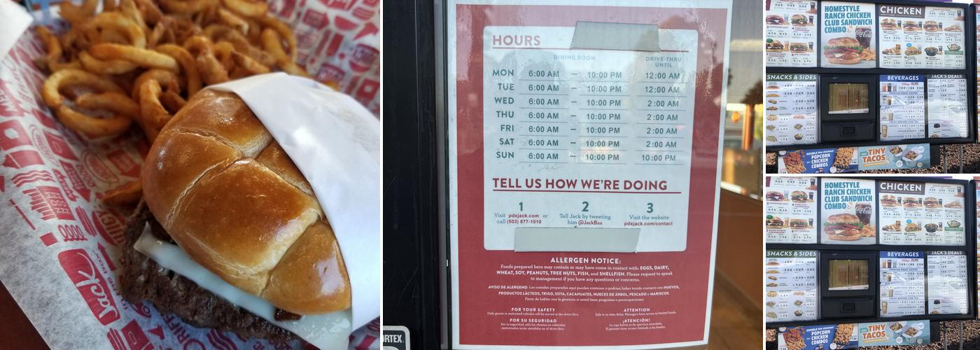 Jack In The Box Menu