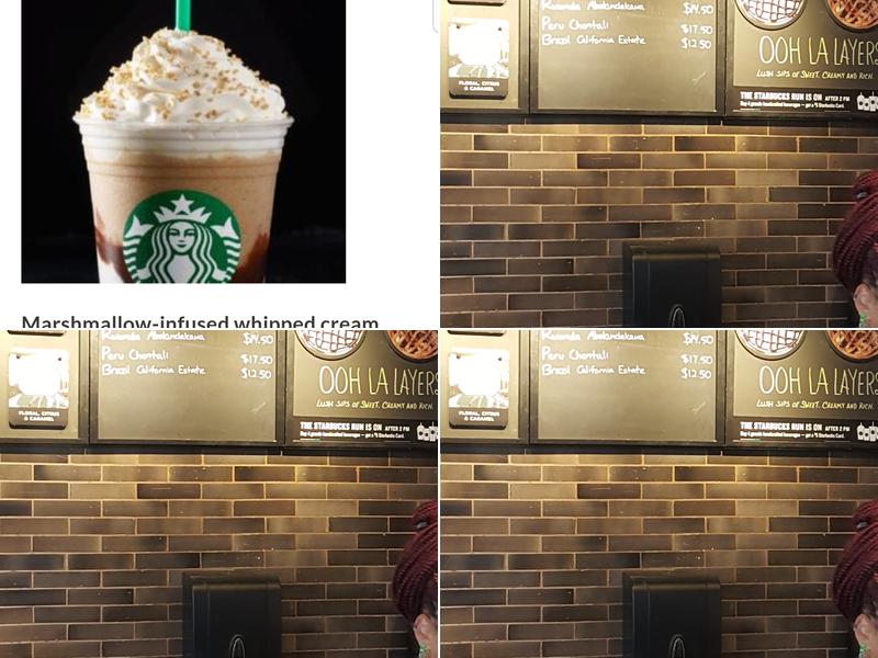 Starbucks Menu