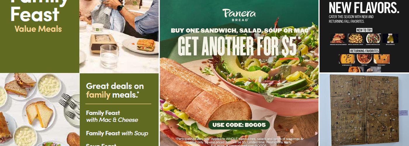Panera Bread Menu