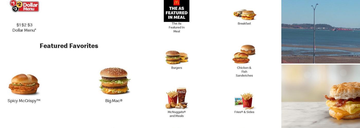 McDonald's Menu