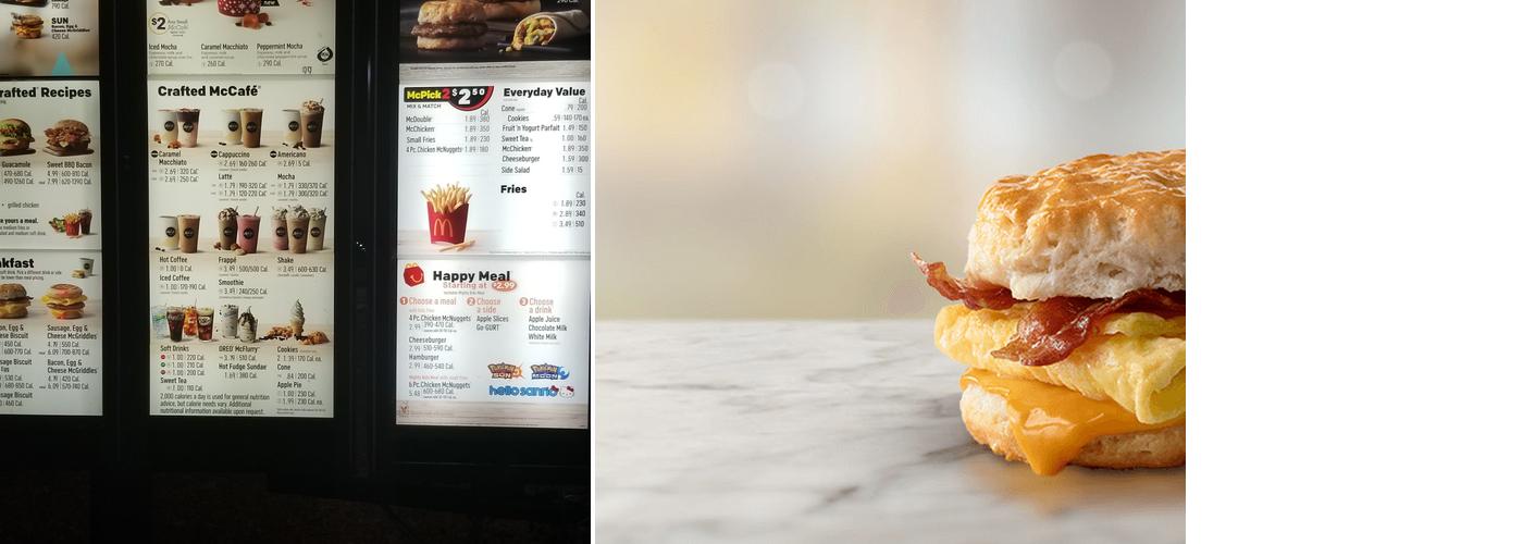 McDonald's Menu