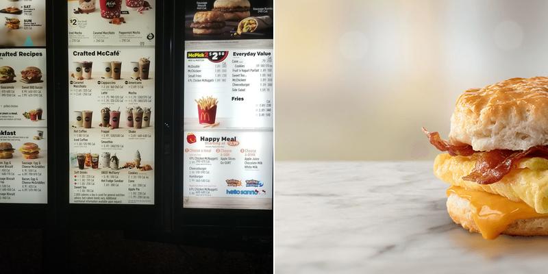McDonald's Menu