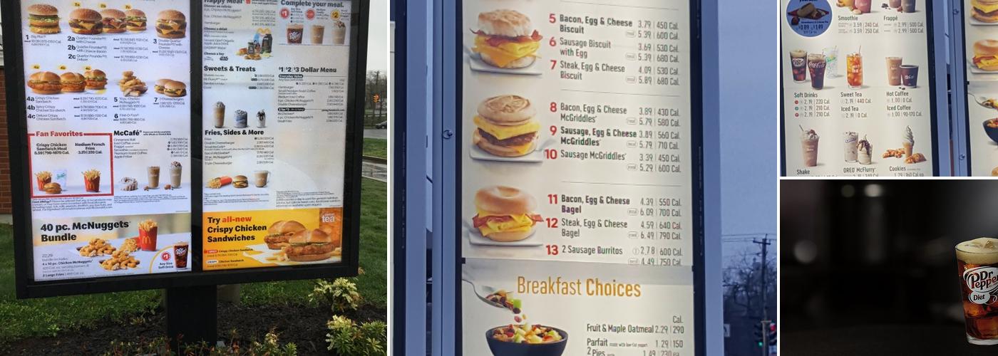 McDonald's Menu