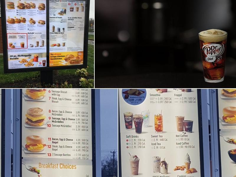 McDonald's Menu