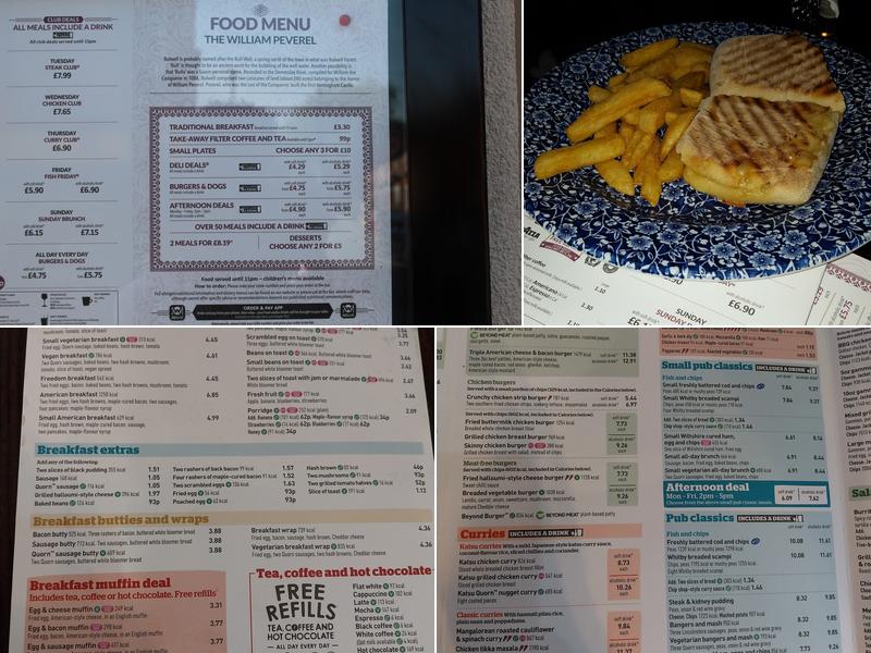 The William Peverel - JD Wetherspoon Menu