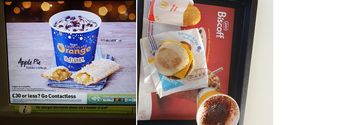 McDonald's Menu
