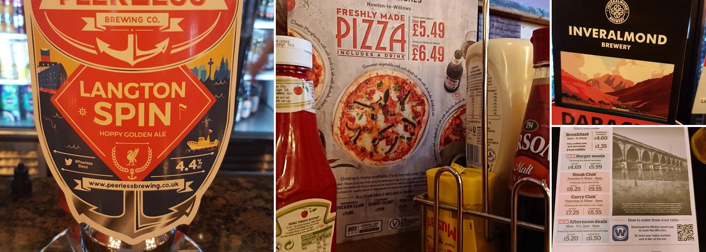 The Nine Arches - JD Wetherspoon Menu