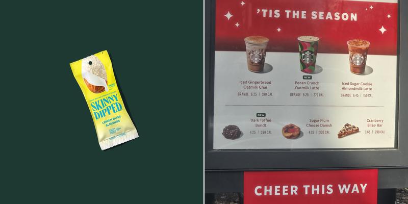 Starbucks Menu