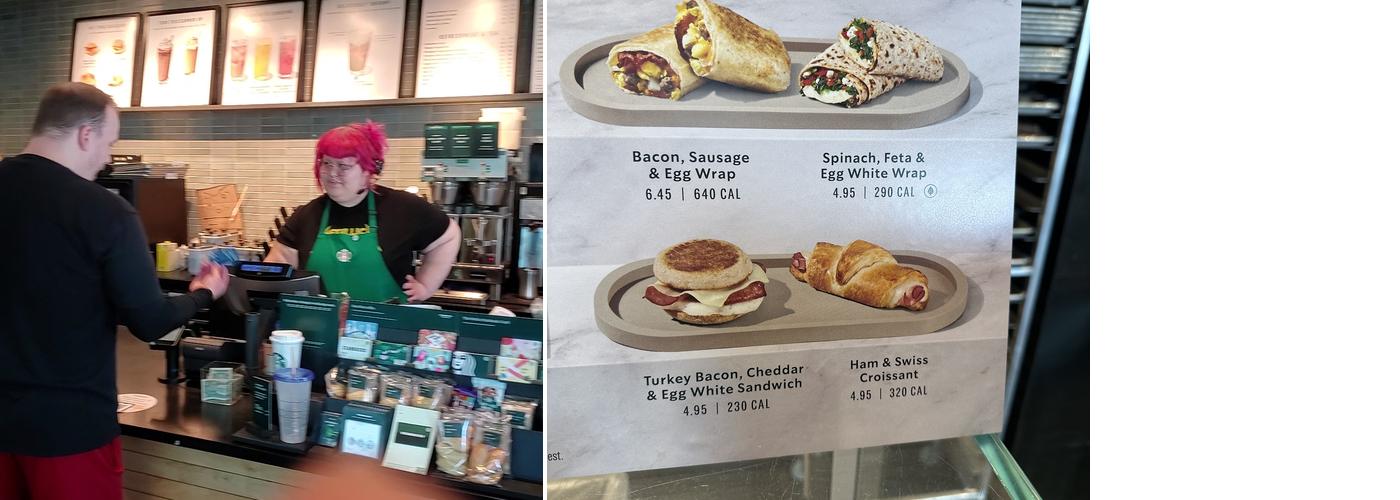 Starbucks Menu