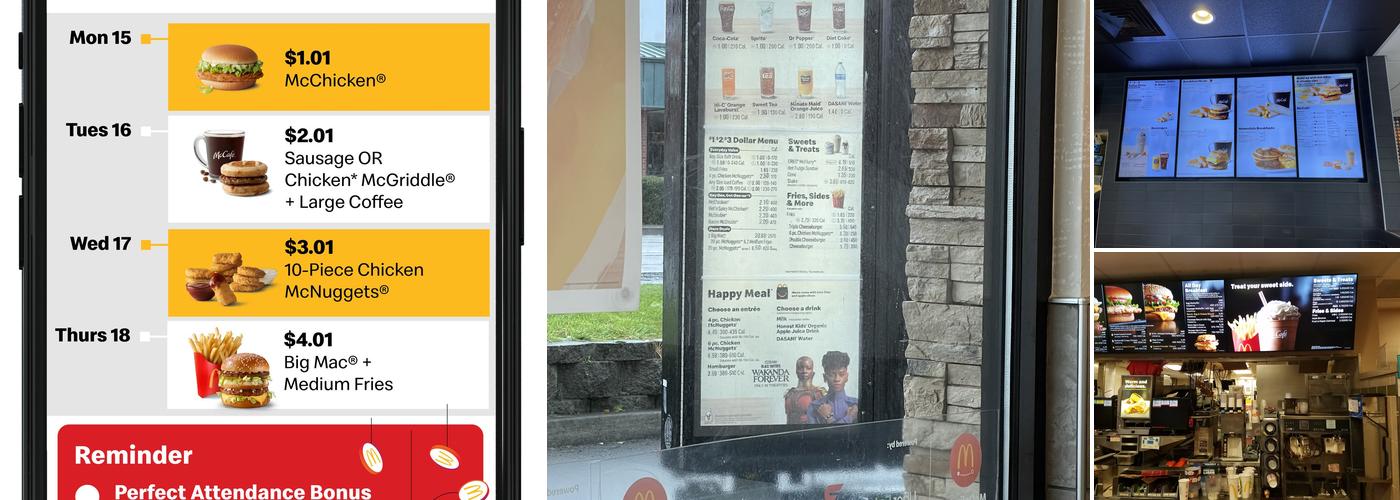 McDonald's Menu