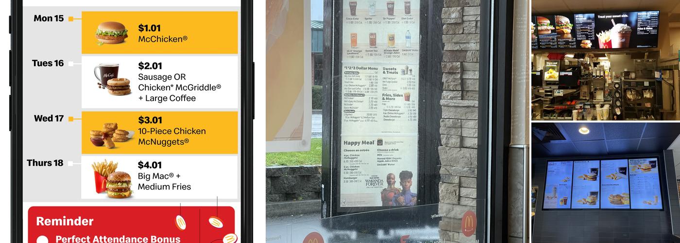 McDonald's Menu