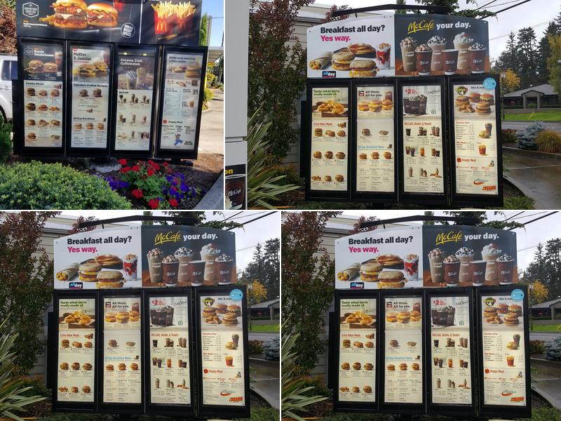 McDonald's Menu