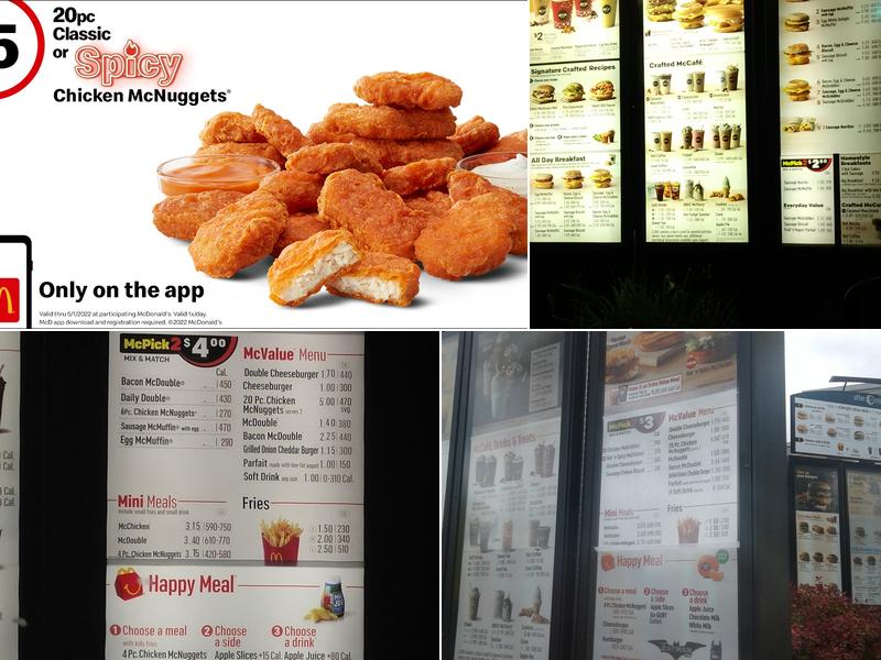 McDonald's Menu