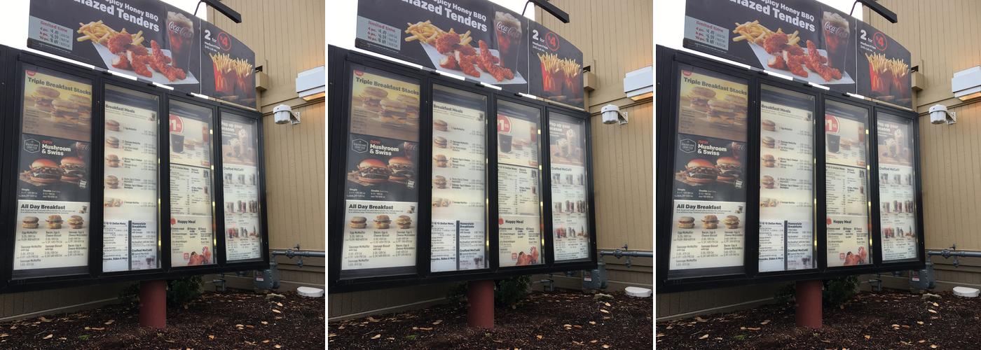 McDonald's Menu