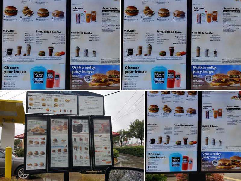 McDonald's Menu