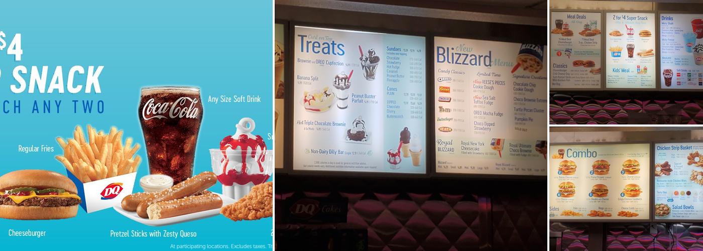 Dairy Queen Grill & Chill Menu