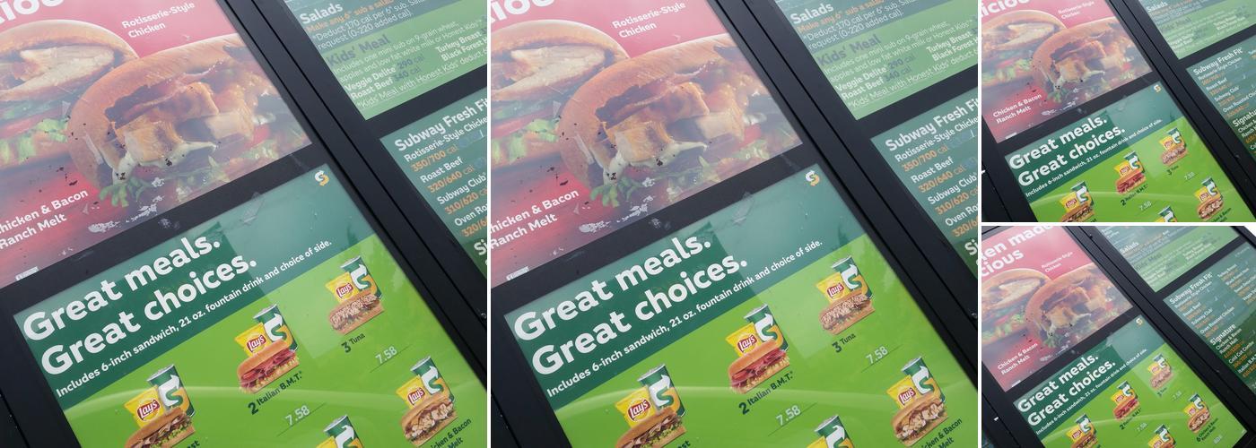 Subway Menu