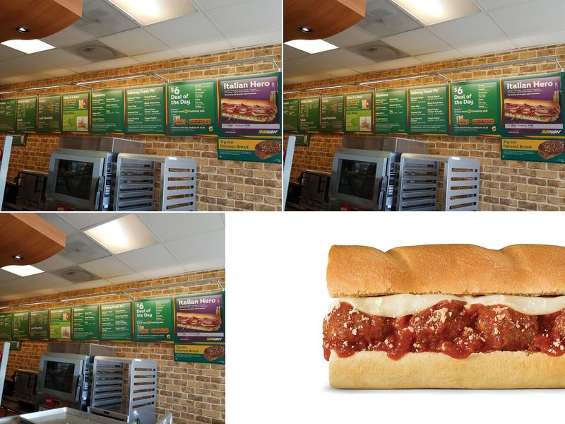 Subway Menu