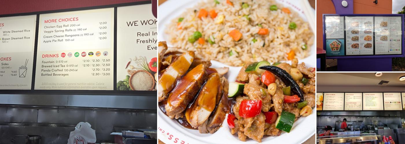 Panda Express Menu