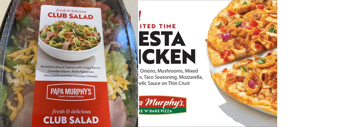 Papa Murphy's | Take 'N' Bake Pizza Menu