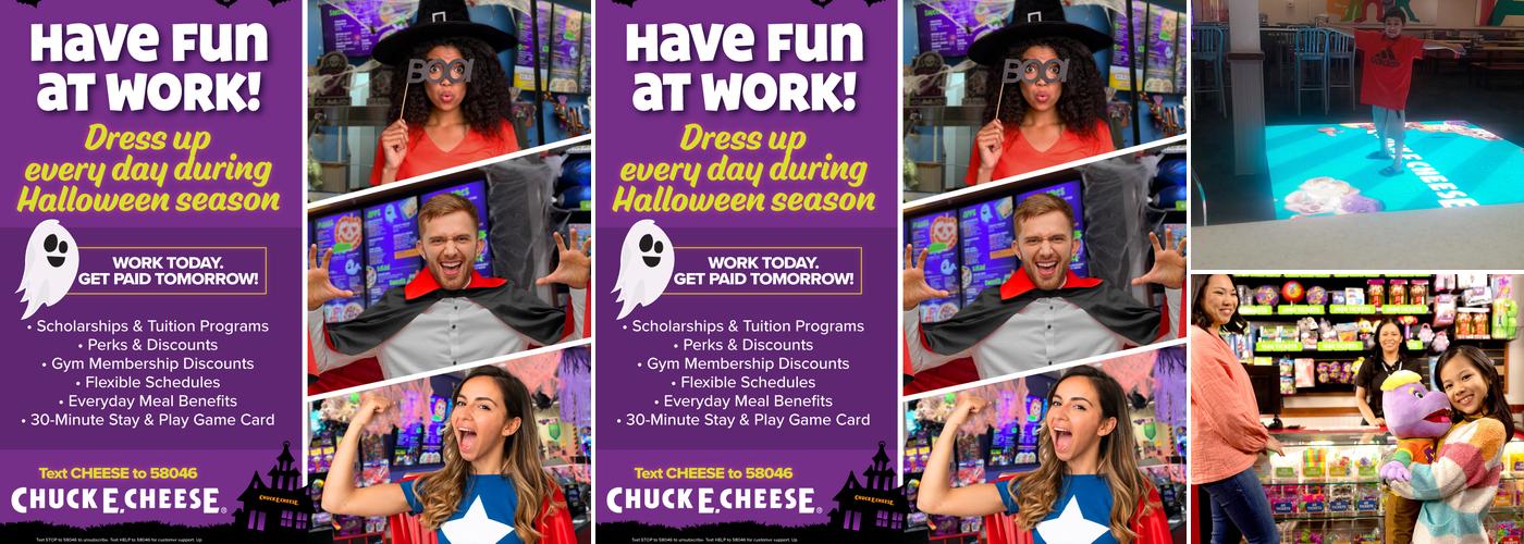 Chuck E. Cheese Menu