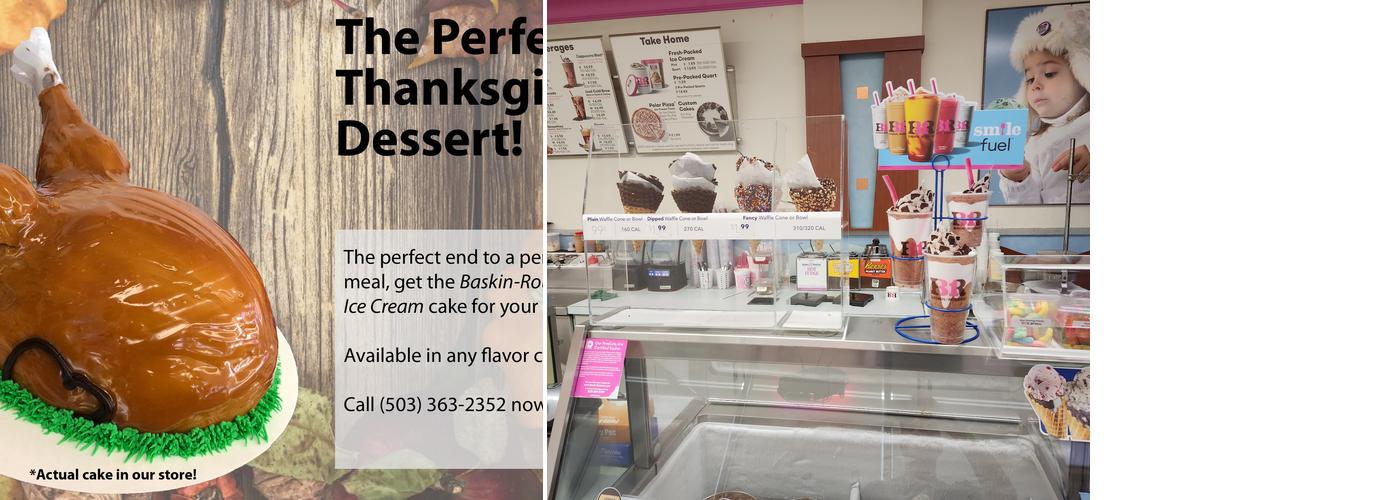 Baskin-Robbins Menu